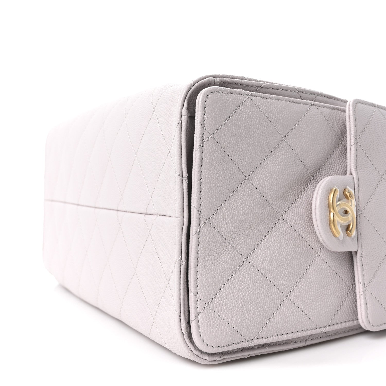 Chanel Caviar Quilted Small Chanel 25 Handbag Lilas Lilac 10 of 10