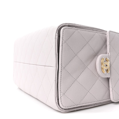 Chanel Caviar Quilted Small Chanel 25 Handbag Lilas Lilac 10 of 10
