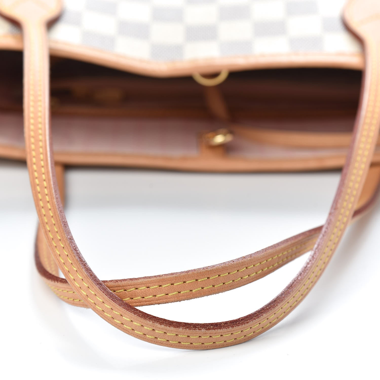 Louis Vuitton Damier Azur Neo Neverfull MM Rose Ballerine 8 of 14