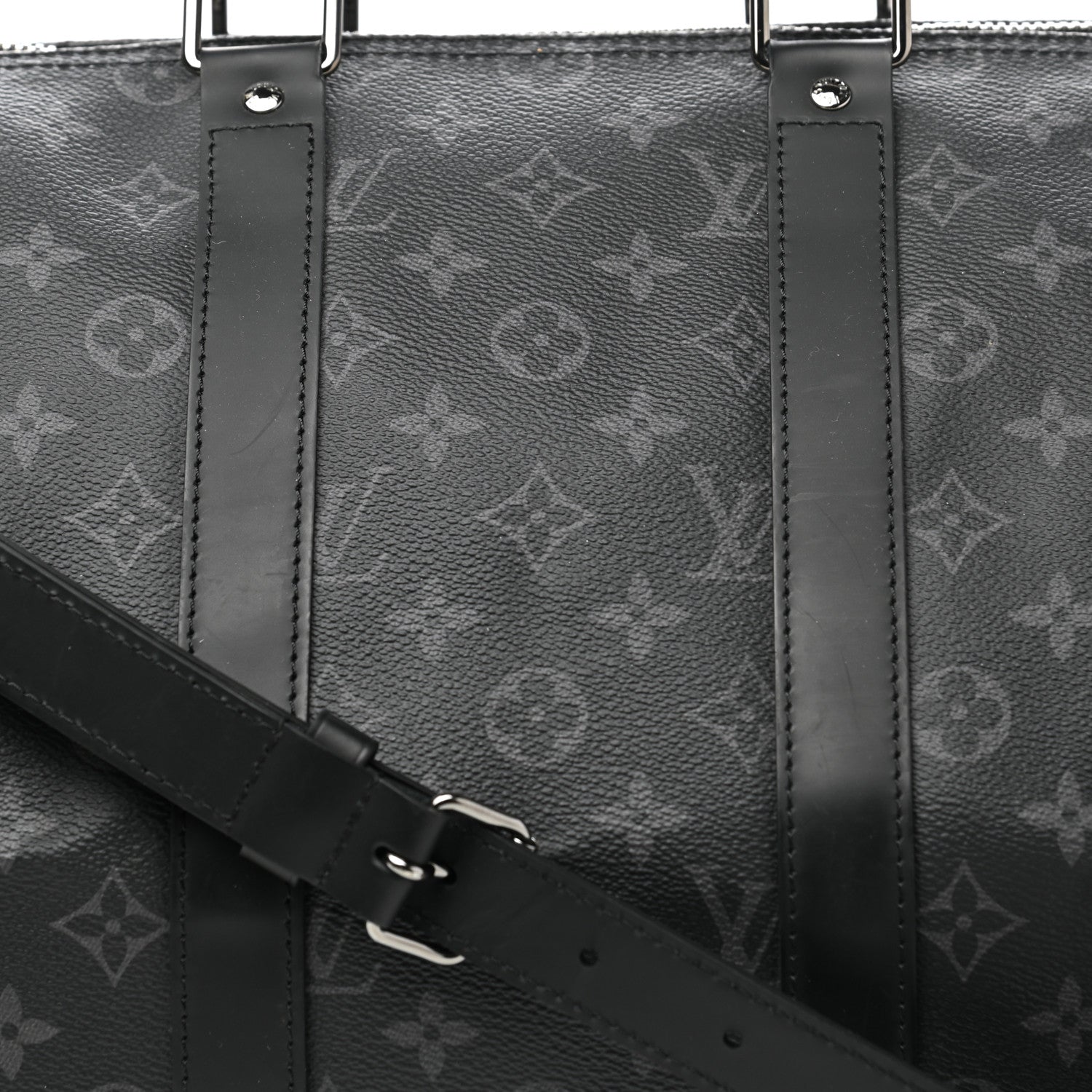 Louis Vuitton Monogram Eclipse Keepall Bandouliere 45 8 of 11
