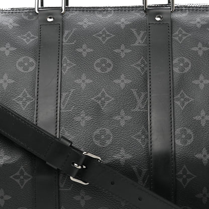 Louis Vuitton Monogram Eclipse Keepall Bandouliere 45 8 of 11