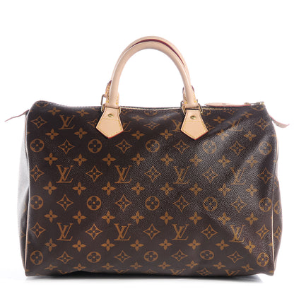 Louis Vuitton Monogram Speedy 35 1 of 7