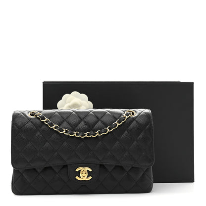 Chanel Caviar Quilted Medium Double Flap Black 11 of 11