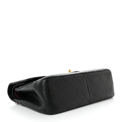 Chanel Caviar Quilted Jumbo Double Flap Black 4 of 18