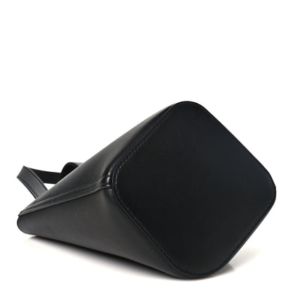 Loewe Soft Grained Calfskin Mini Pebble Bucket Bag Black 4 of 9