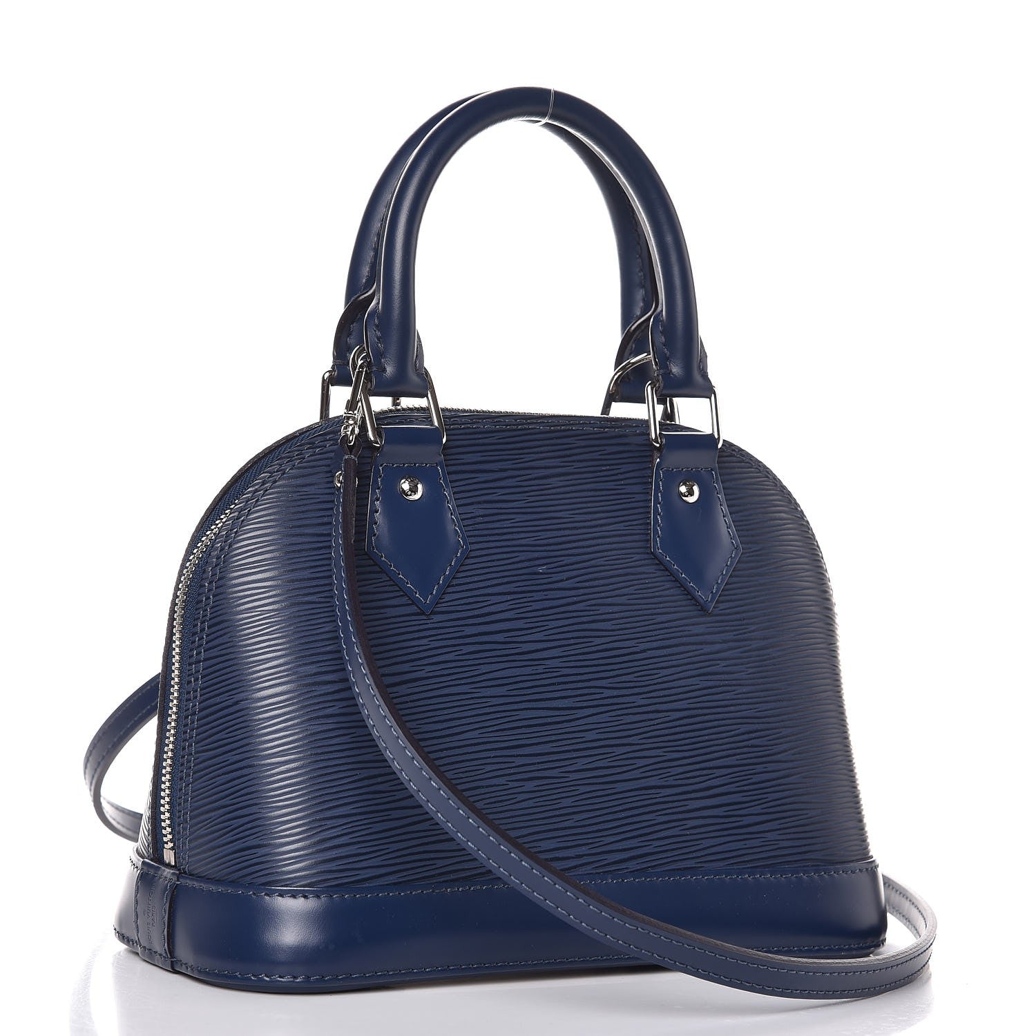 Louis Vuitton Epi Alma BB Indigo 3 of 9