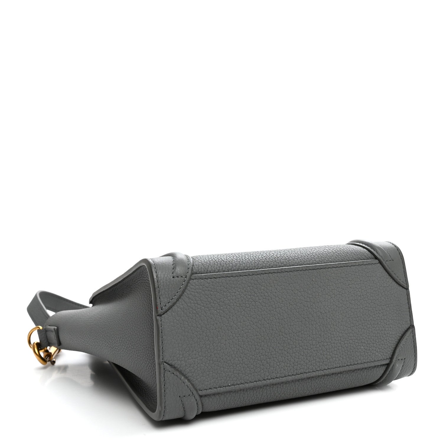 Celine Baby Drummed Calfskin Nano Luggage Kohl 4 of 11