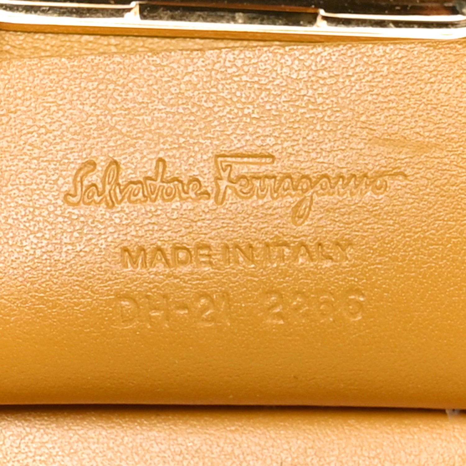 Salvatore Ferragamo Silk Quilted Printed Gancini Tote Gold Multicolor 7 of 10