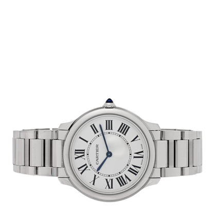 Cartier Stainless Steel 36mm Ronde Must de Cartier Quartz Watch 2 of 5