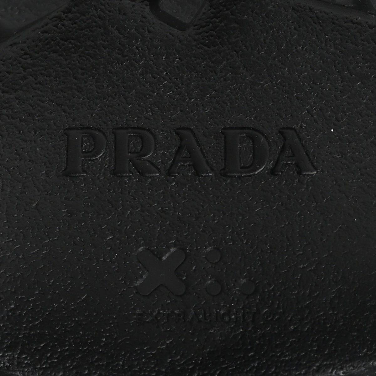 Foam Rubber Triangle Logo Monolith 55mm Cage Sandals 40 Black
