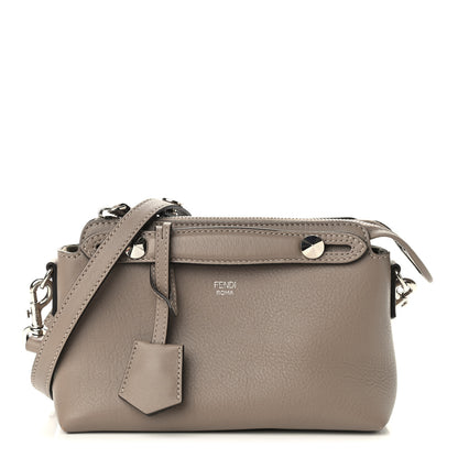 Fendi Vitello Dolce Mini By The Way Boston Bag Tortora 1 of 8