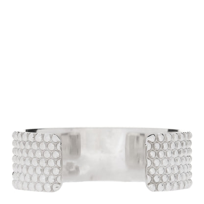 Tiffany Sterling Silver Diamond Point Wide Cuff Bracelet 3 of 5
