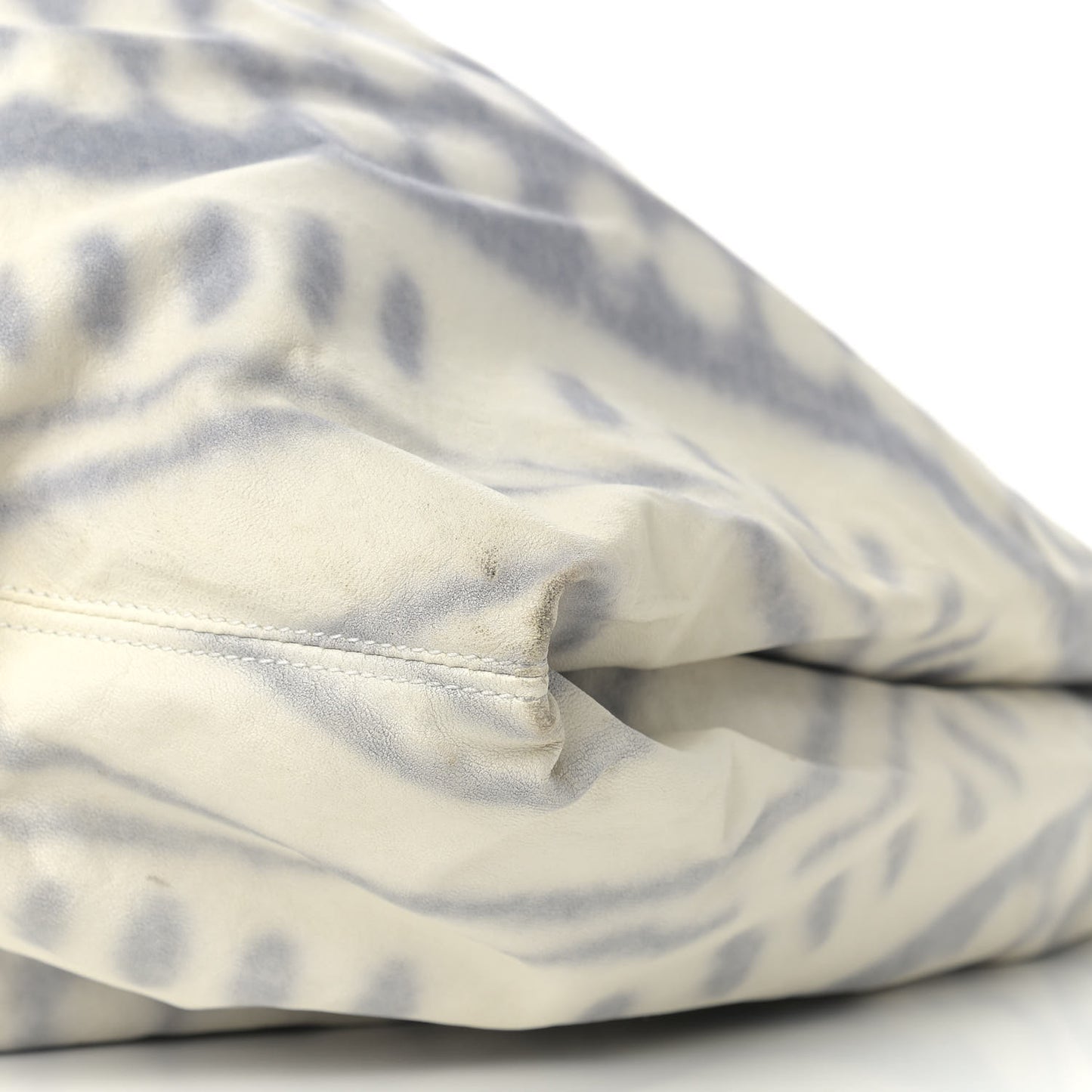 Intrecciato Nappa Aquilone Fortune Cookie Hobo White