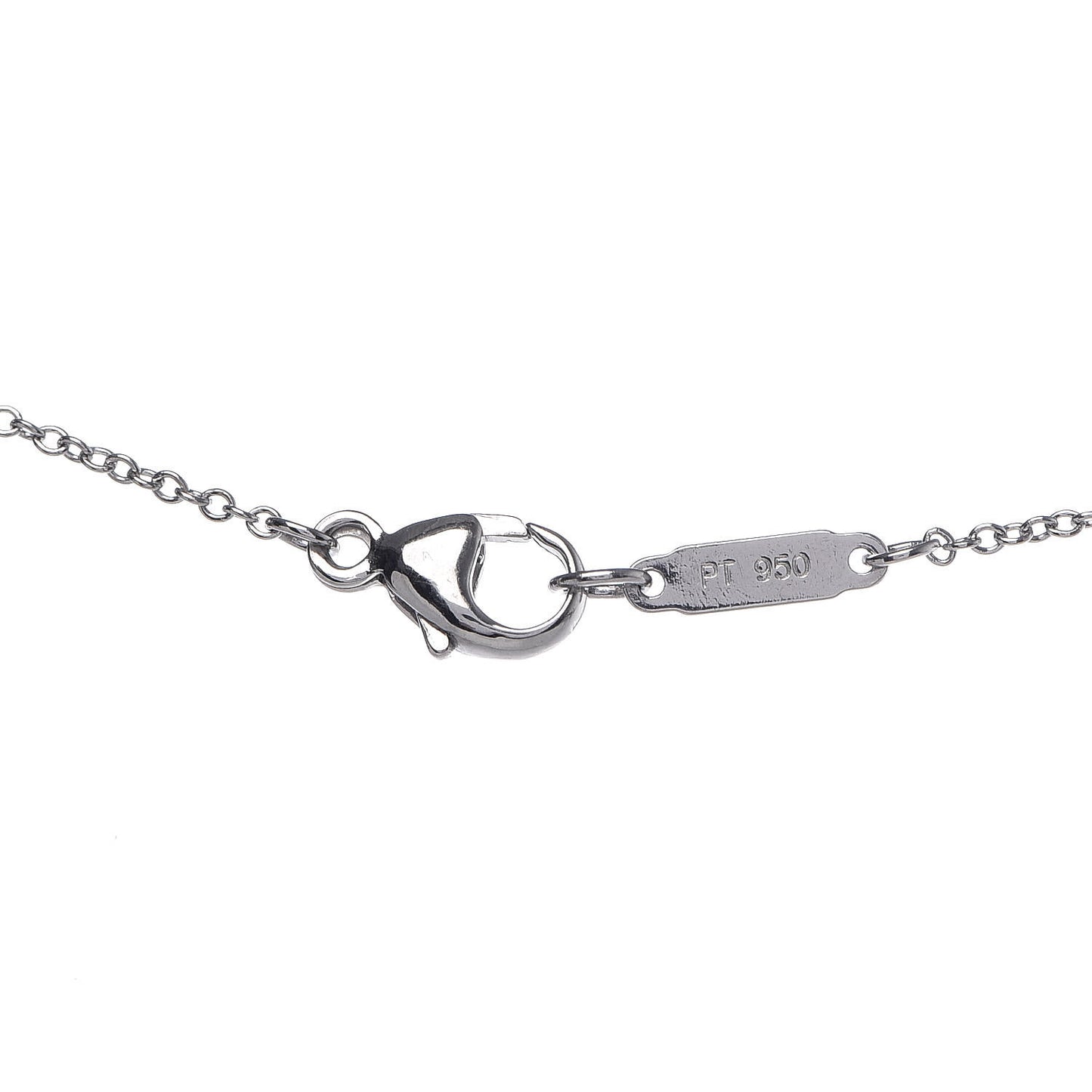 Platinum Diamond 0.19ct Jazz Pendant Necklace