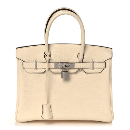 Hermes Taurillon Clemence Birkin 30 Nata 1 of 35