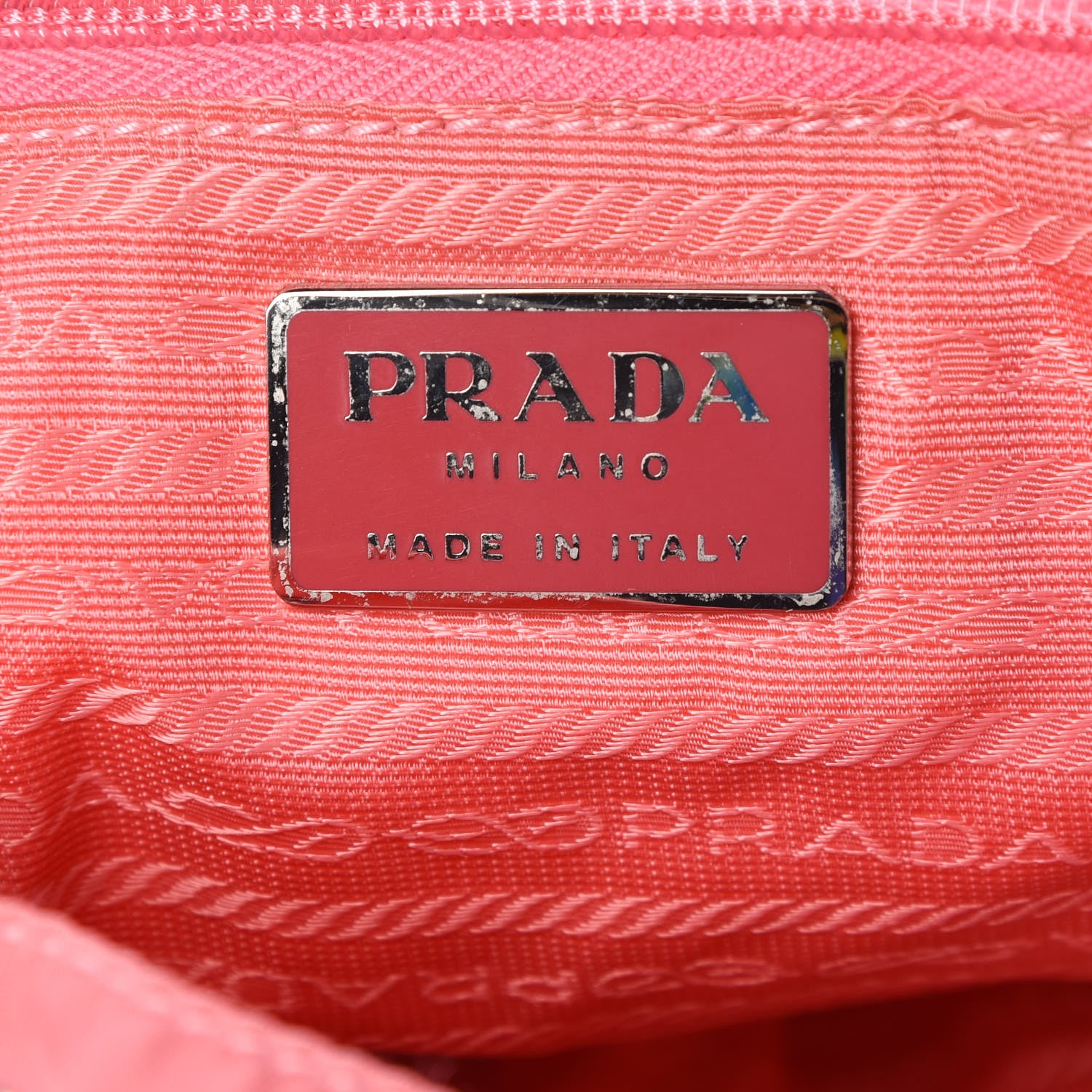Prada Nylon Vela Medium Backpack Pink 6 of 26