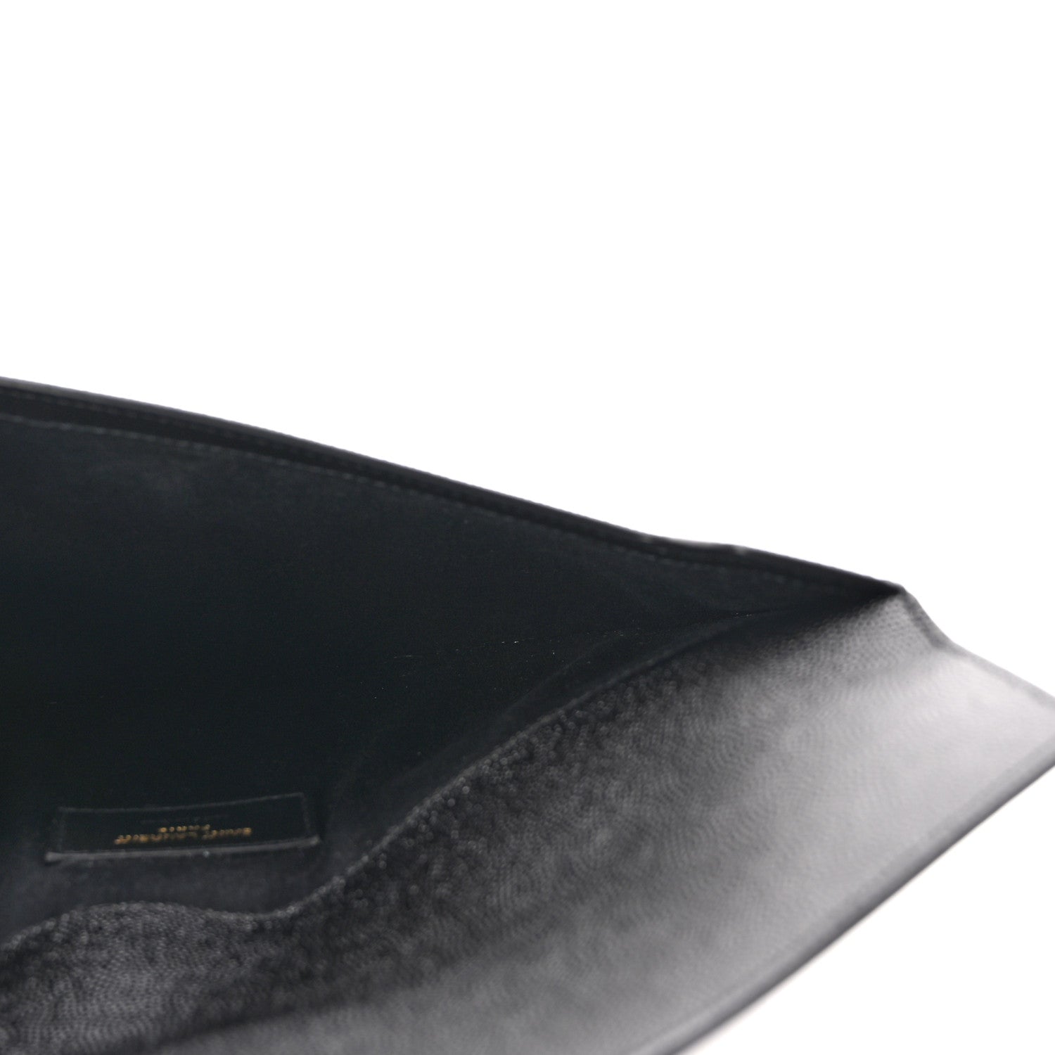 Saint Laurent Grain De Poudre Uptown Pouch Black 5 of 9
