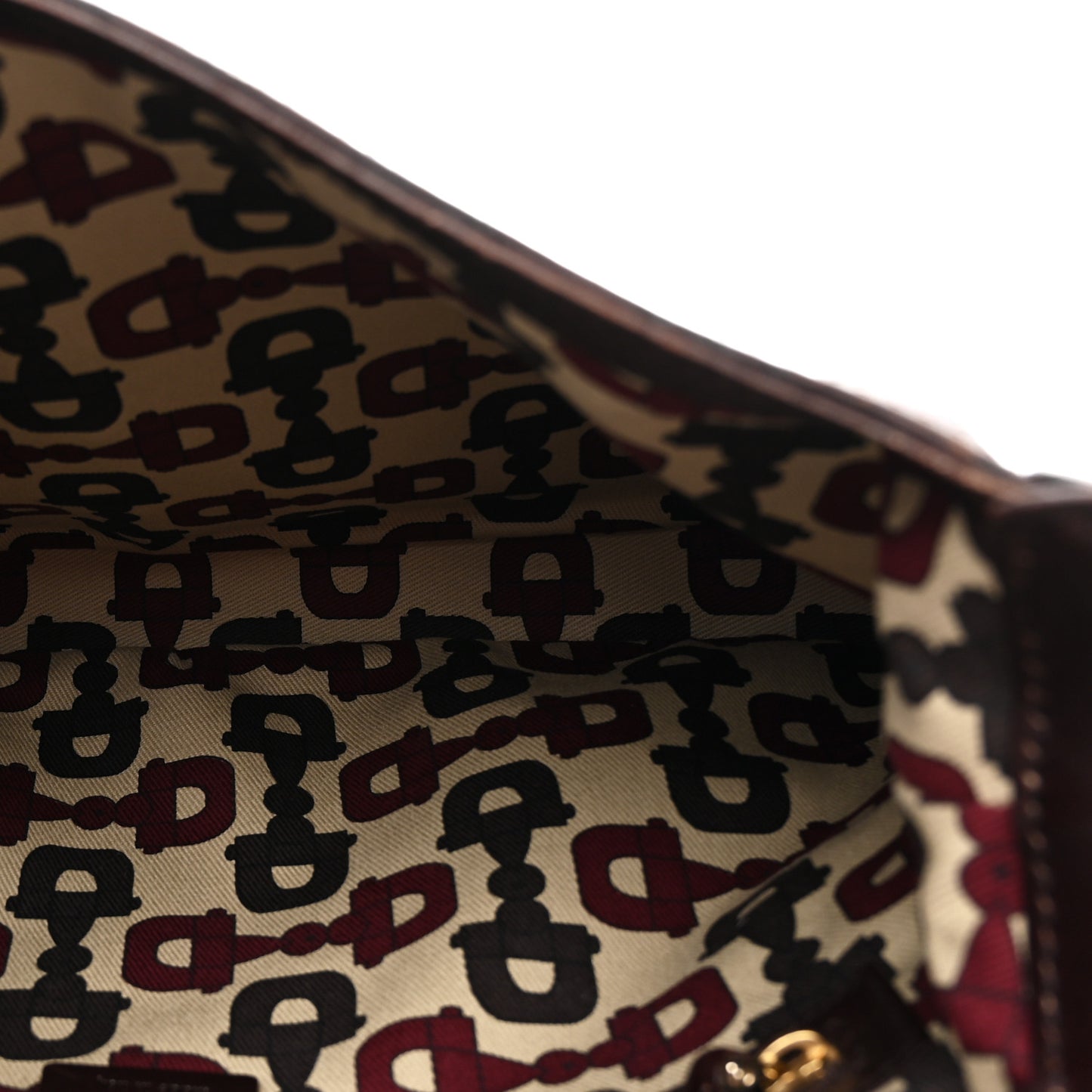Guccissima Small Jackie O Hobo Chocolate