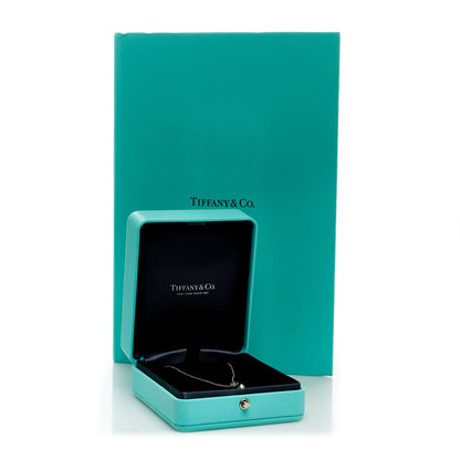 Tiffany Platinum Diamond .28ct Elsa Peretti Diamonds by the Yard Pendant Necklace 6 of 6