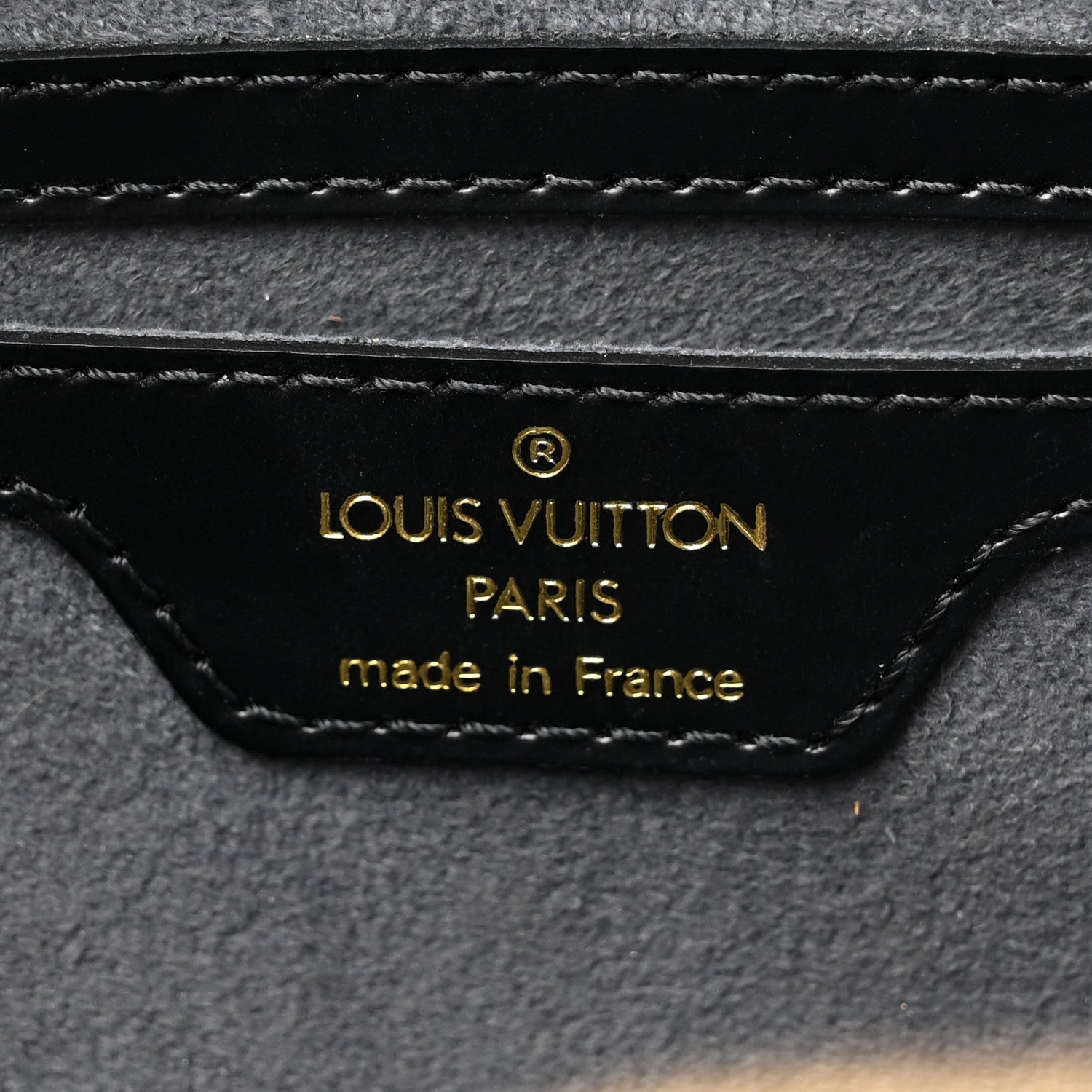 Louis Vuitton Epi Soufflot Black 8 of 11