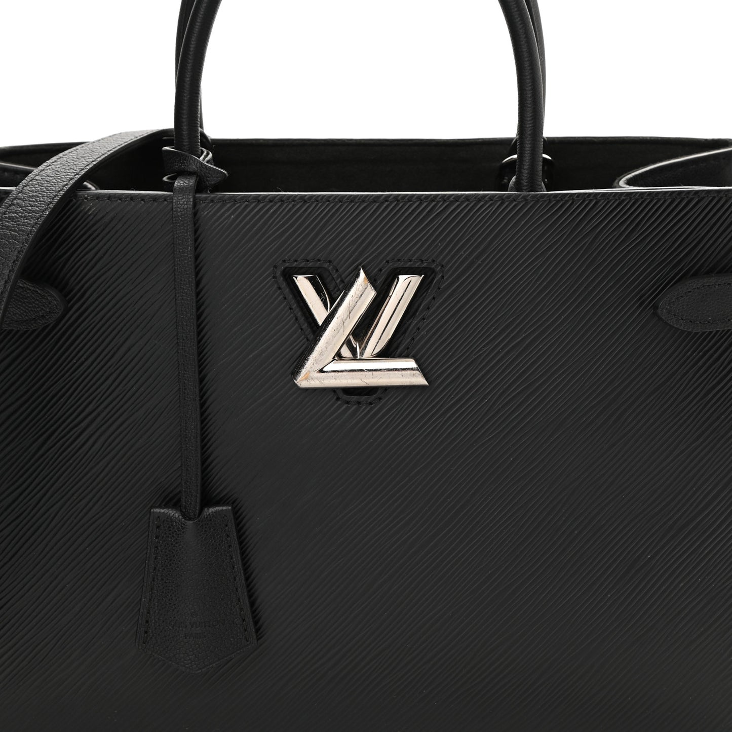 Epi Twist Tote Black