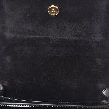 Saint Laurent Patent Small Monogram Sunset Black 8 of 12