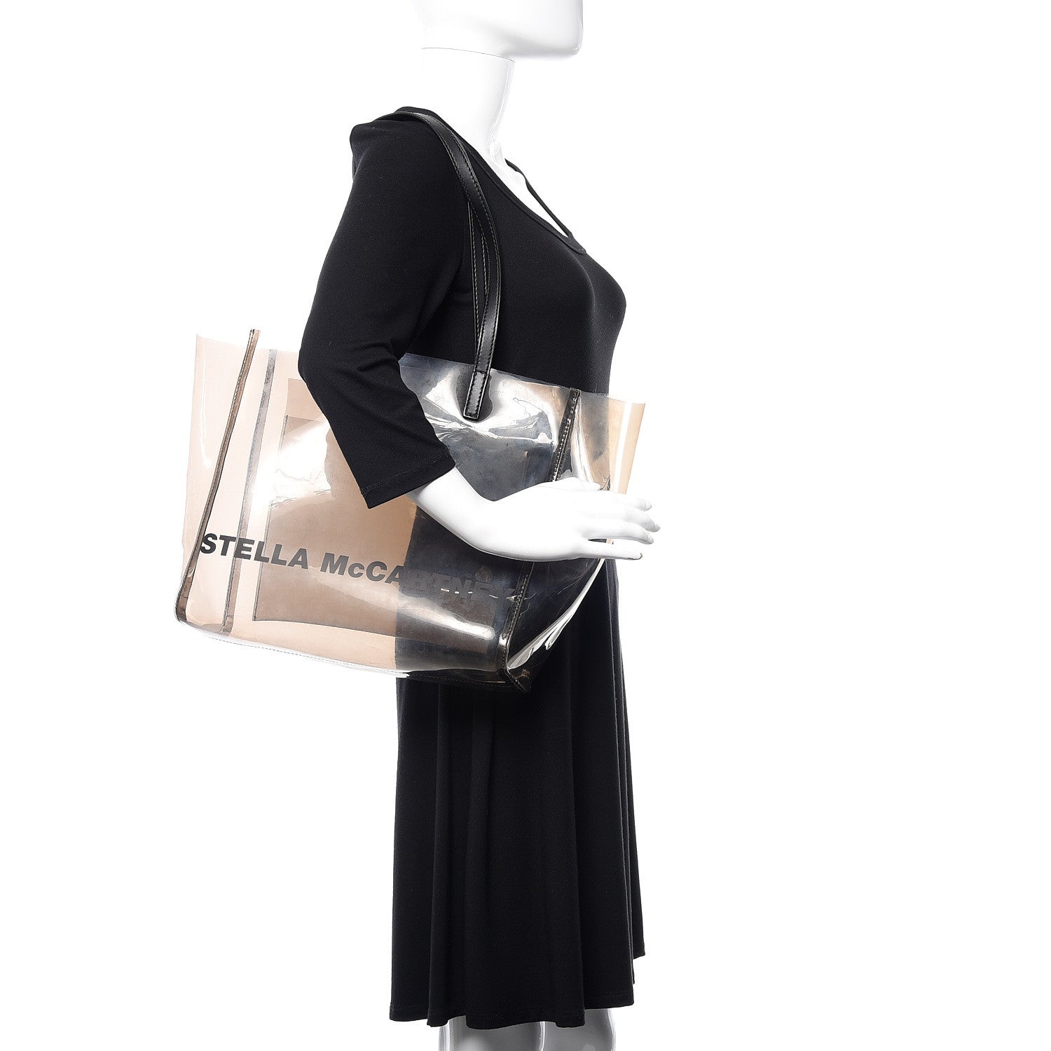 Stella McCartney PVC Clear Logo Tote 2 of 11
