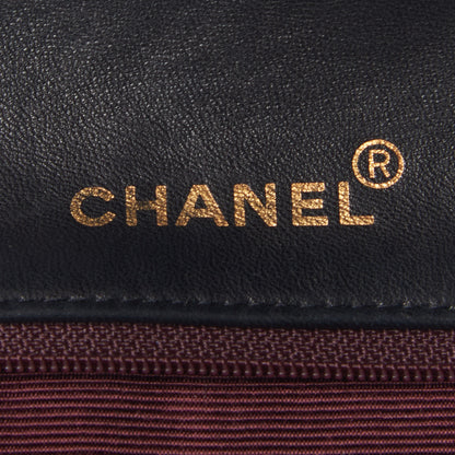 Chanel Lambskin Quilted Small Single Flap Black 8 of 9