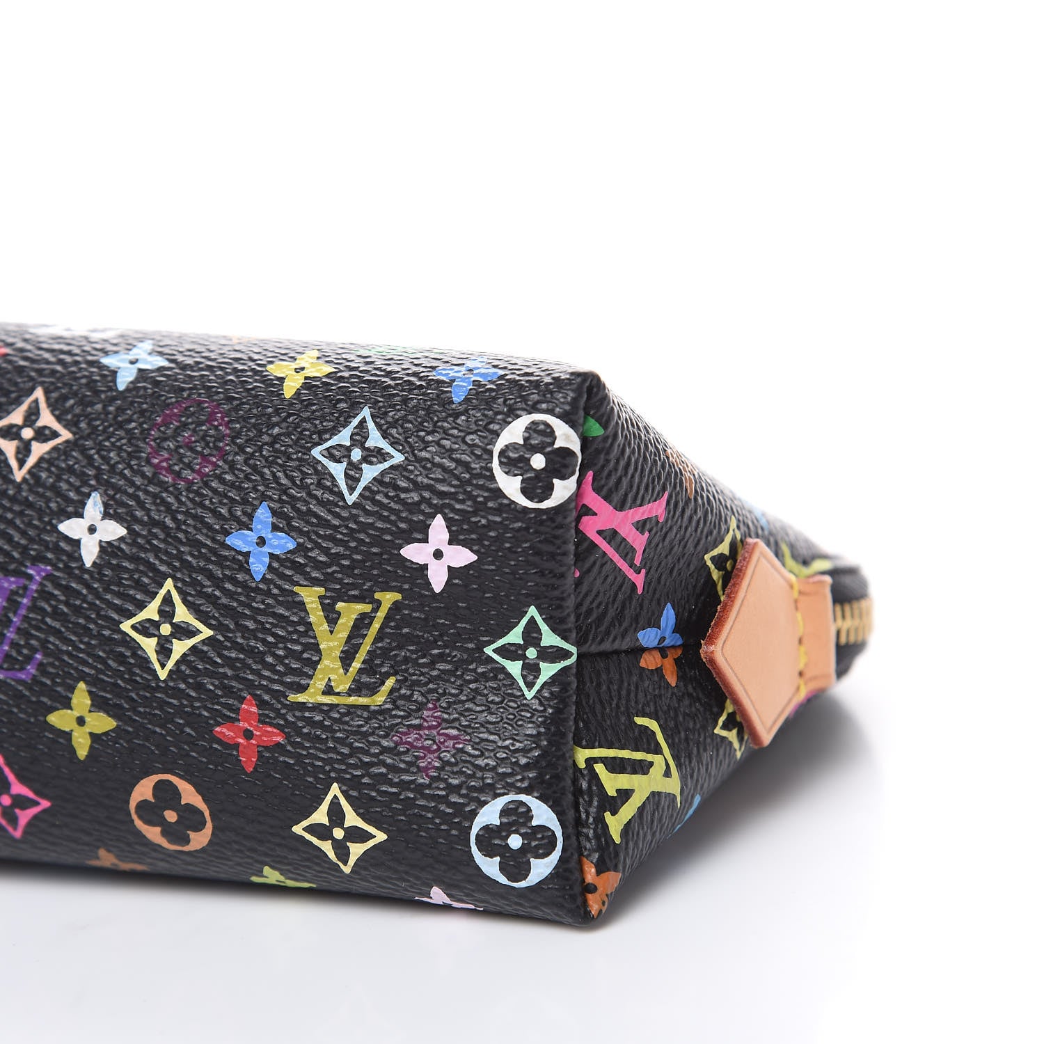 Louis Vuitton Monogram Multicolor Cosmetic Pouch Black Grenade 8 of 8