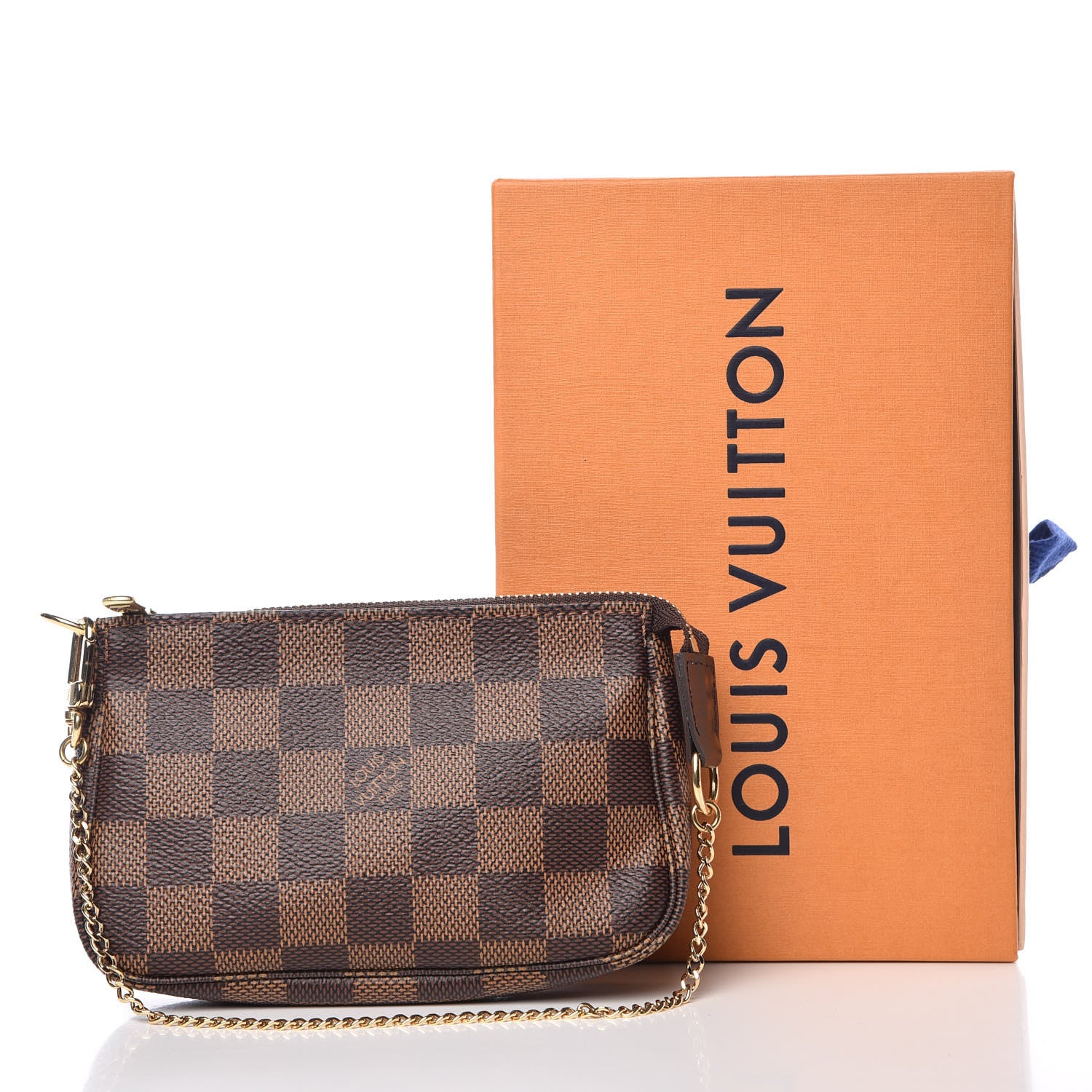 Louis Vuitton Damier Ebene Mini Pochette Accessories 10 of 10