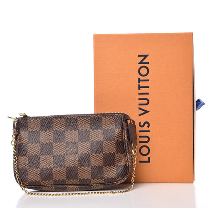 Louis Vuitton Damier Ebene Mini Pochette Accessories 10 of 10