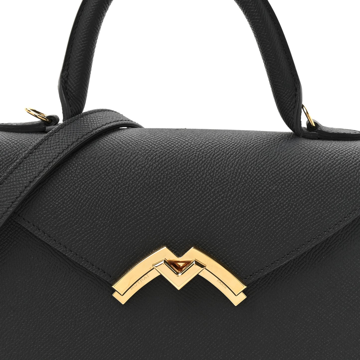 Carat Calfskin Gabrielle PM Black