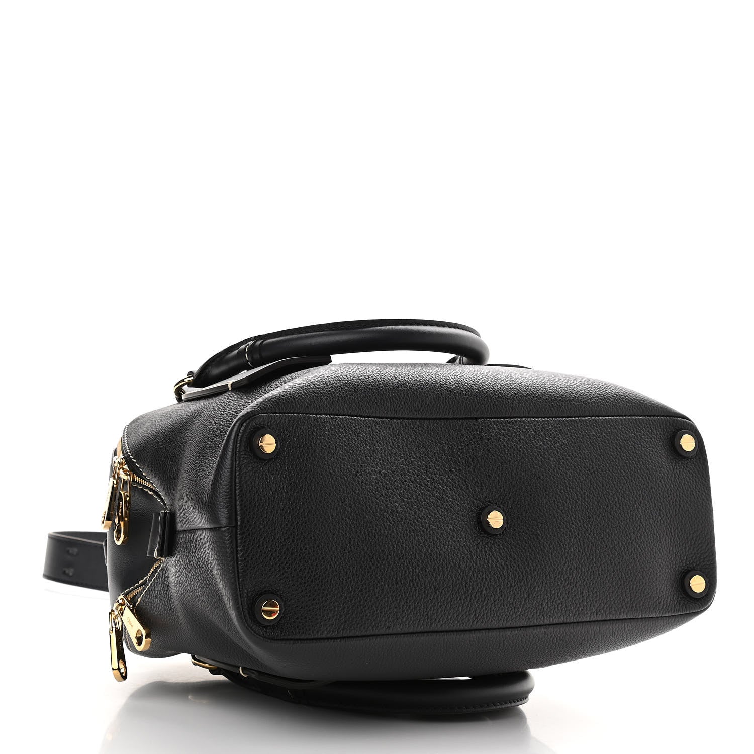 Chloe Calfskin Medium Daria Sepia Full Blue 4 of 10