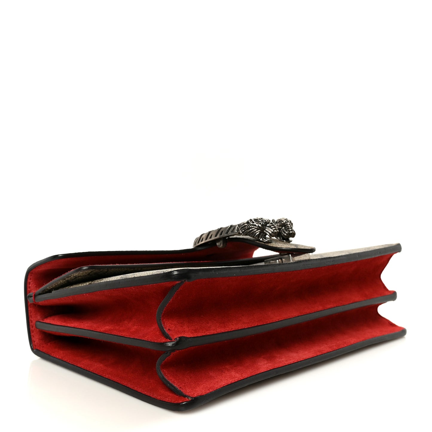 GG Supreme Monogram Small Dionysus Shoulder Bag Red