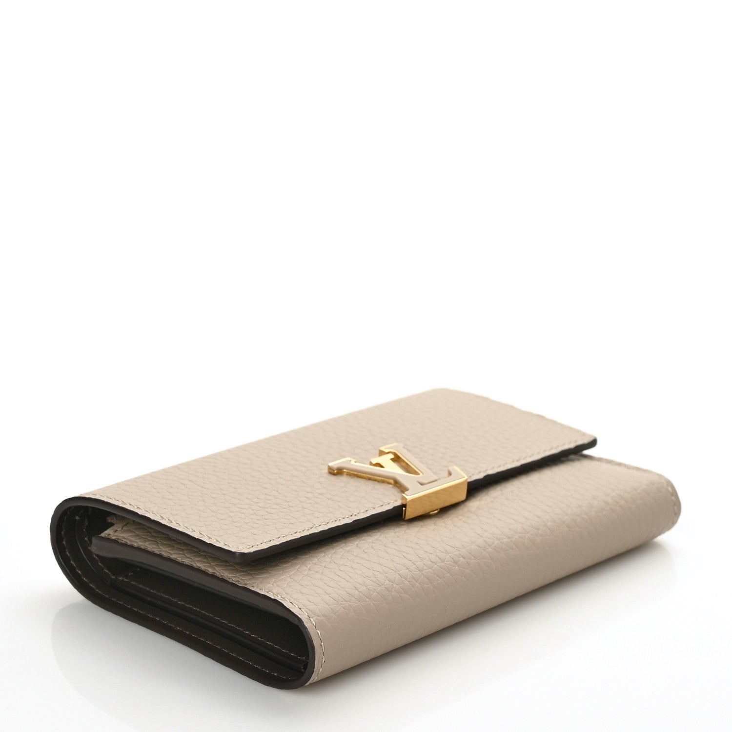 Louis Vuitton Taurillon Capucines Compact Wallet Galet 4 of 7