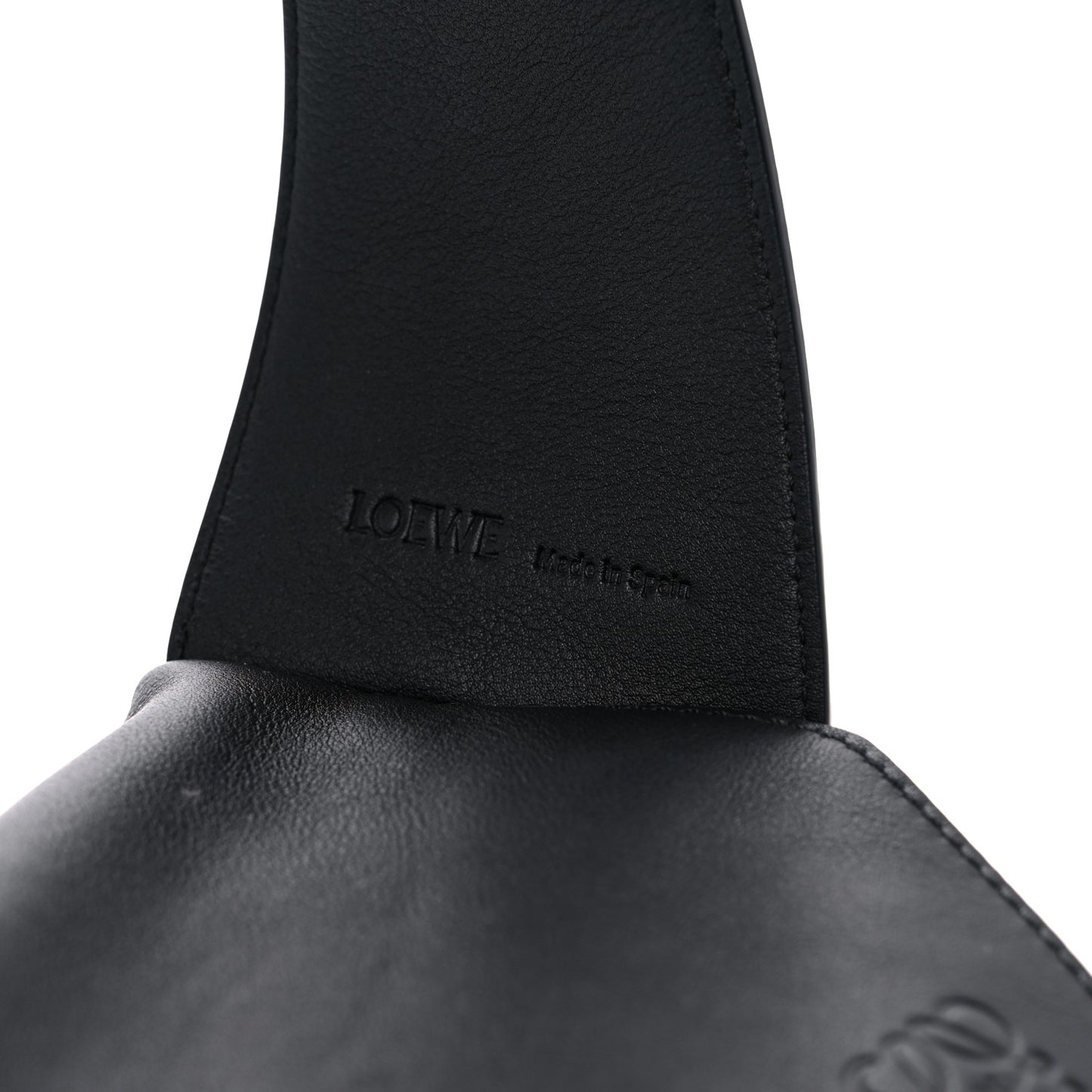 Calfskin Puzzle Hobo Black