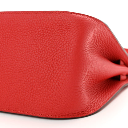 Hermes Taurillon Clemence Jypsiere 28 Rouge Casaque 10 of 12