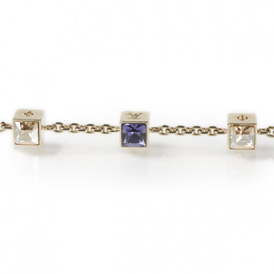 Louis Vuitton Swarovski Gamble Bracelet Gold 4 of 7
