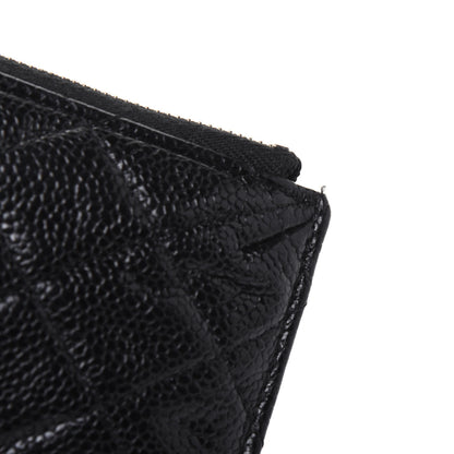 Chanel Caviar Quilted Classic Flat Wallet Pouch So Black 13 of 15