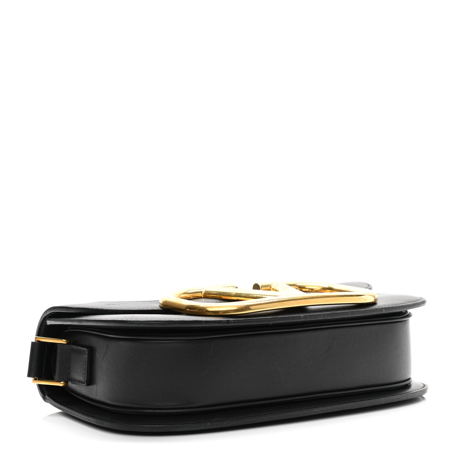 Valentino Garavani Smooth Calfskin Supervee Shoulder Bag Black 4 of 15