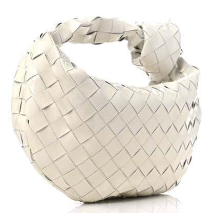 Bottega Veneta Patent Nappa Intrecciato Mini Jodie White 3 of 8