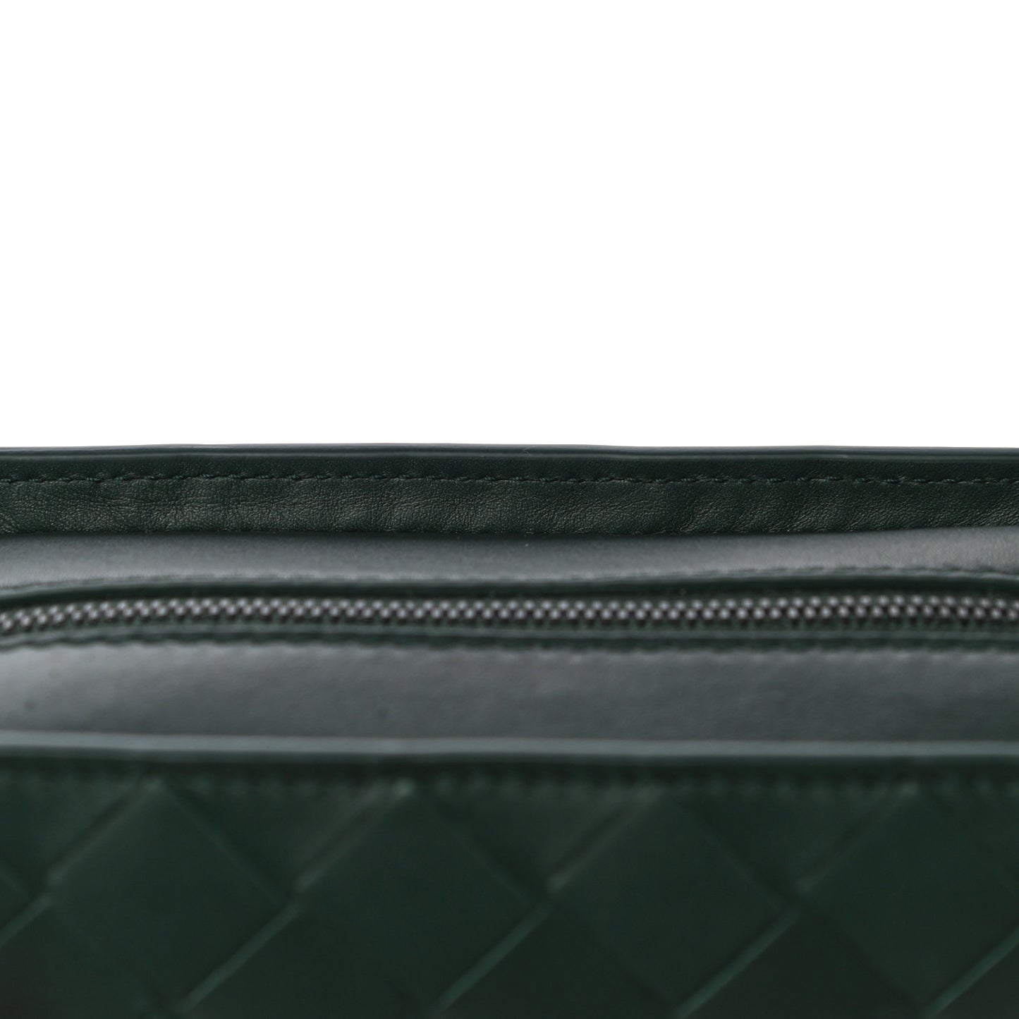 Nappa Maxi Intreccio Wristlet Pouch