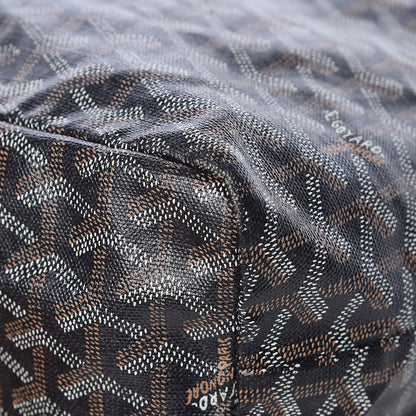 Goyard Goyardine Fidji Zip Hobo Black Gold 12 of 18