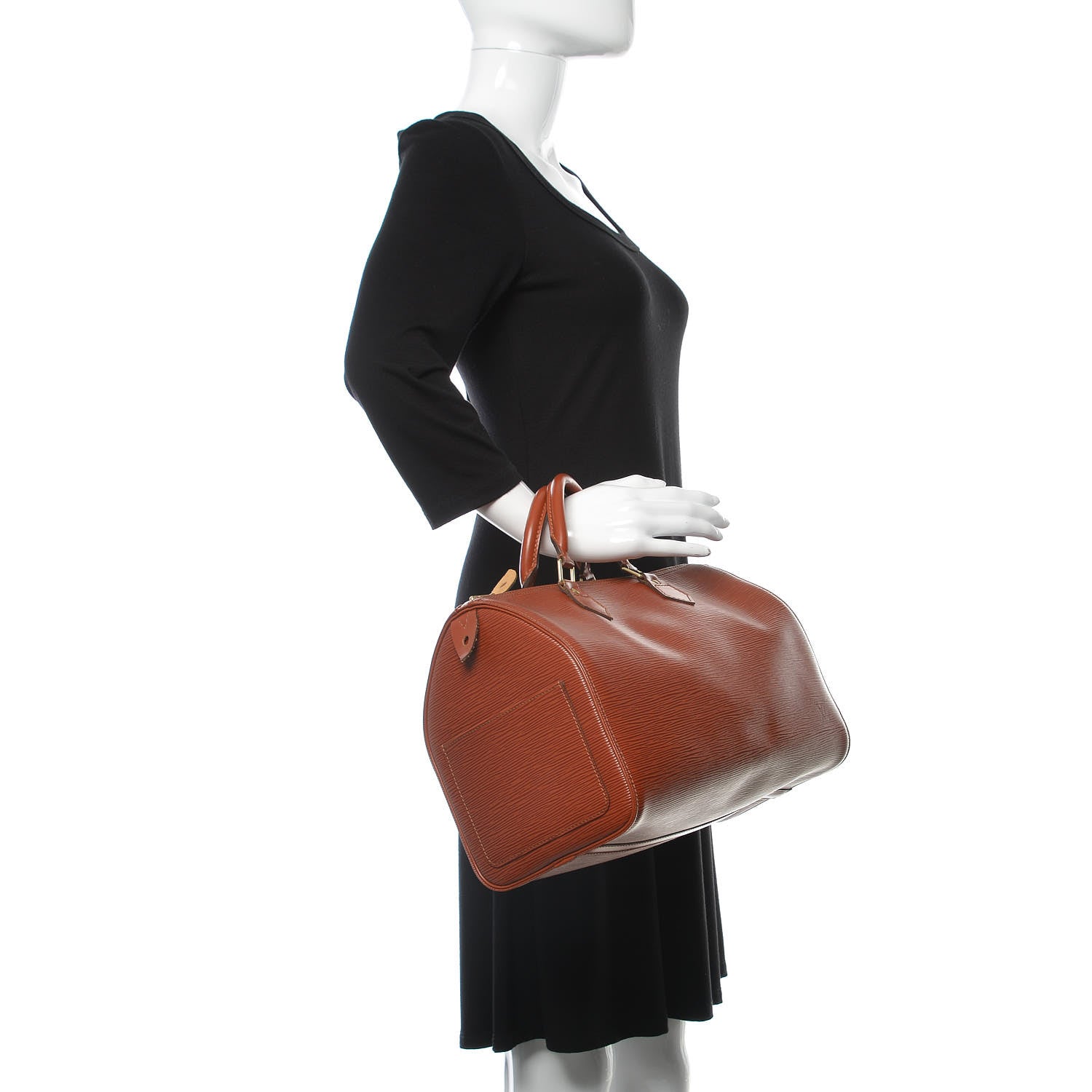 Louis Vuitton Epi Speedy 30 Kenyan Fawn 2 of 11