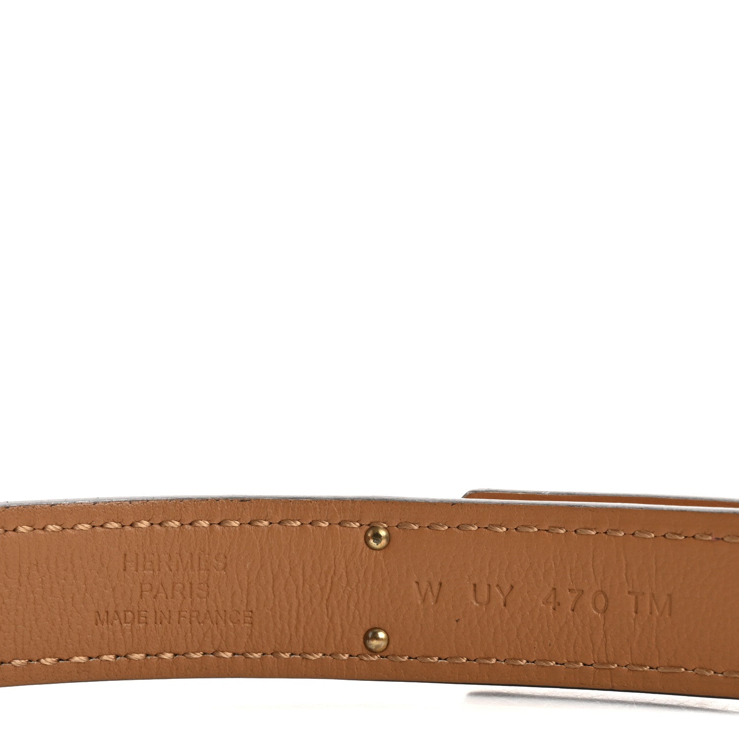 Hermes Epsom Kelly Belt Rose Texas 3 of 7