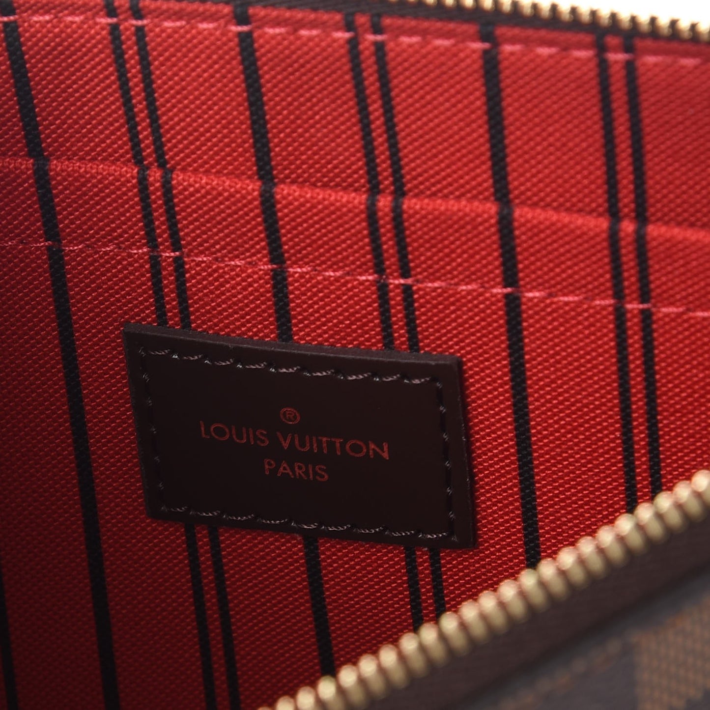 Damier Ebene Neverfull MM GM Pochette