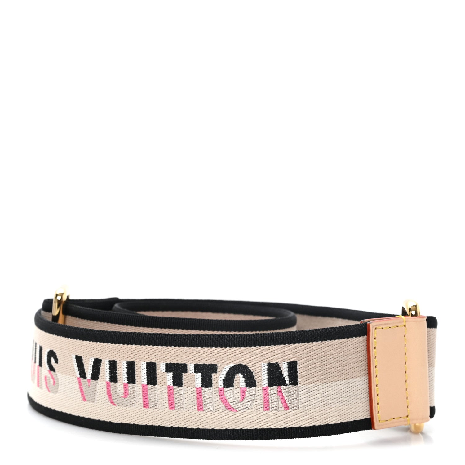 Louis Vuitton Jacquard Speedy Bandouliere 20 Shoulder Strap Black 2 of 3