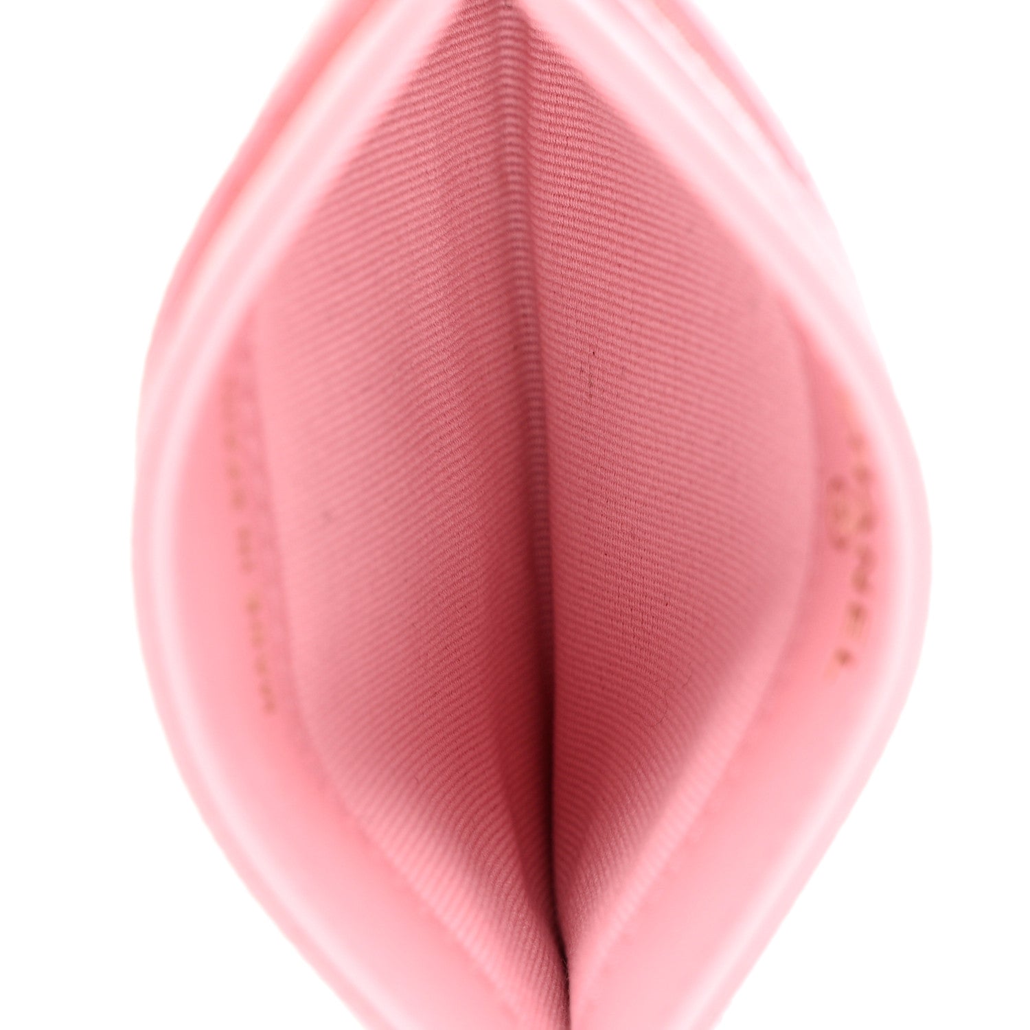 Chanel Caviar Quilted Multi Chain CC Card Holder Pink 5 of 9