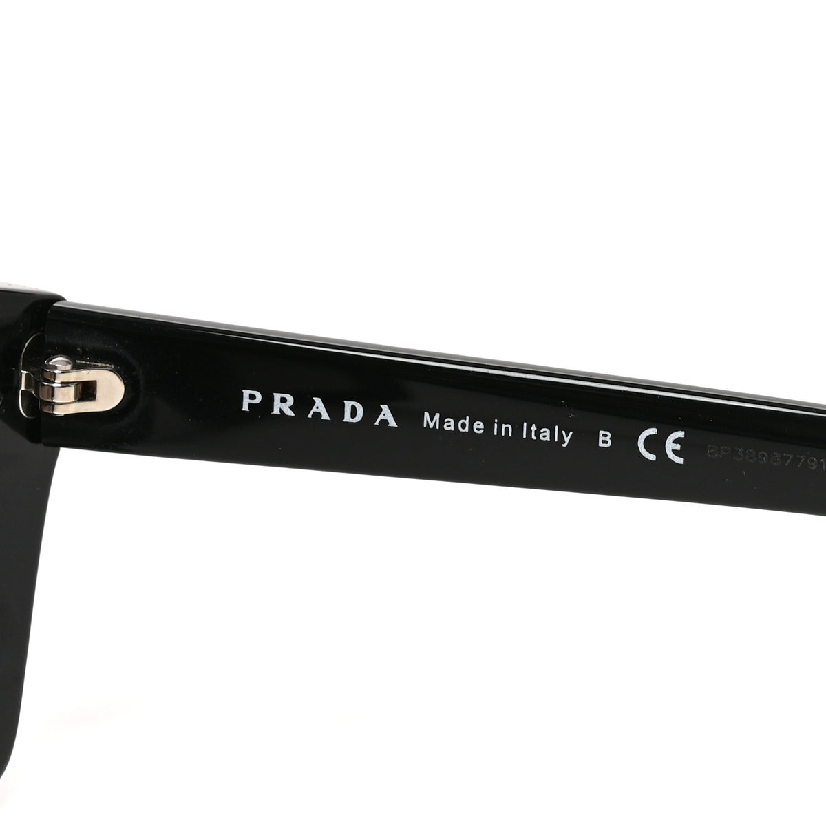 Prada Disguise Sunglasses SPR 04V Black 5 of 7