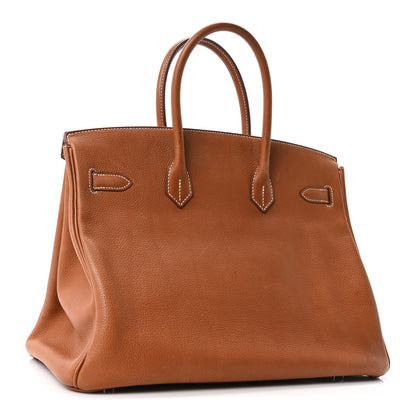 Hermes Barenia Faubourg Birkin 35 Fauve 2 of 9